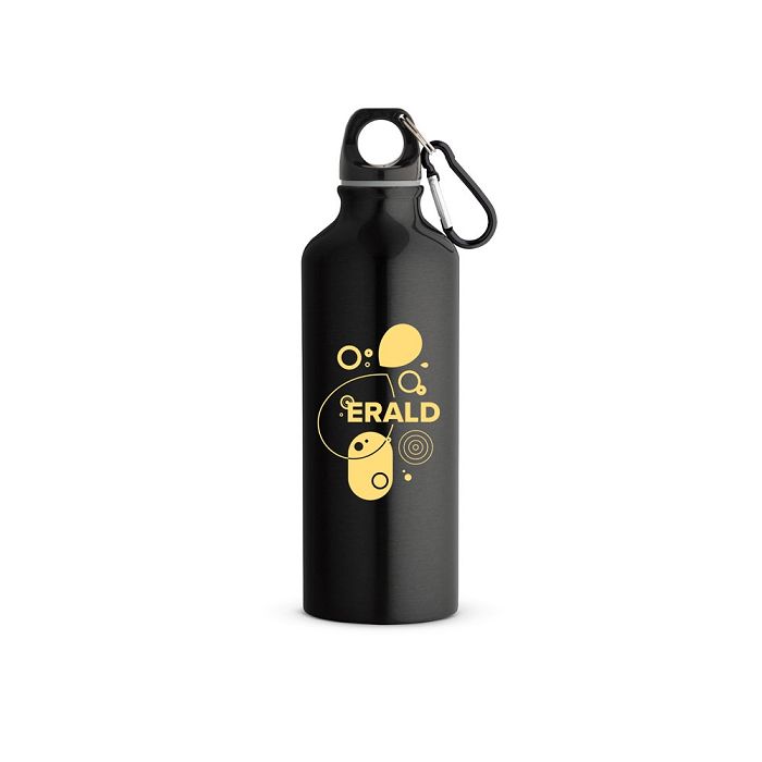  Gourde en aluminium recyclé avec mousqueton 530 ml