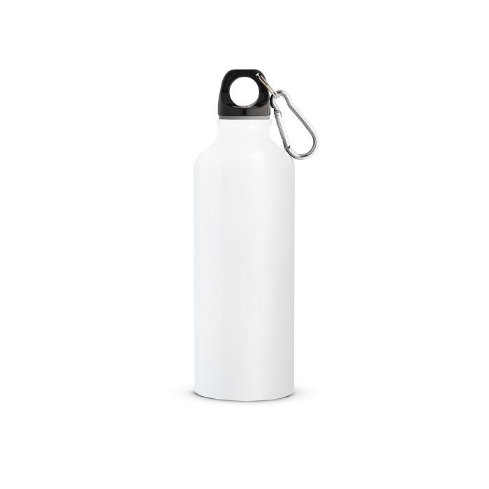  Gourde en aluminium recyclé avec mousqueton 530 ml