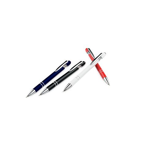 Stylo à bille avec corps en aluminium recyclé (100% rAL) et point
