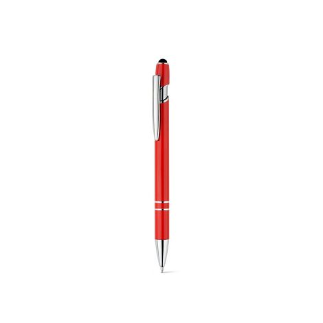 Stylo à bille avec corps en aluminium recyclé (100% rAL) et point