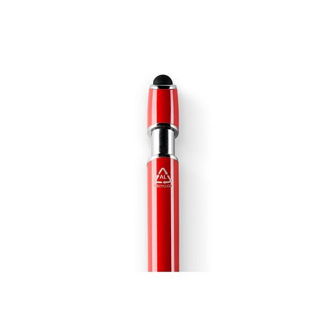 Stylo à bille avec corps en aluminium recyclé (100% rAL) et point