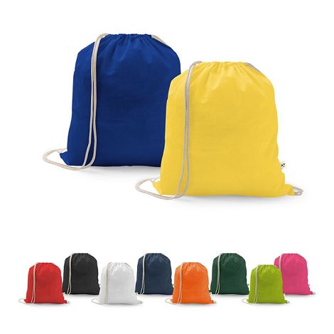 Sac à dos en coton recyclé (70%) et polyester (30% rPET) (150 g/m