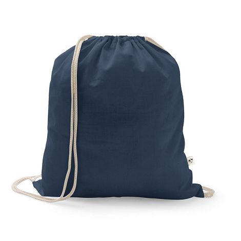 Sac à dos en coton recyclé (70%) et polyester (30% rPET) (150 g/m