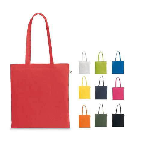 Sac fabriqué à partir de coton recyclé (70%) et polyester (30% rP