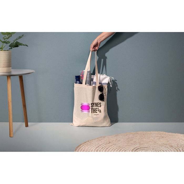  Sac 100% coton recyclé (140 g/m²)