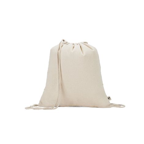 Sac à dos 100% coton recyclé (180 g/m²)