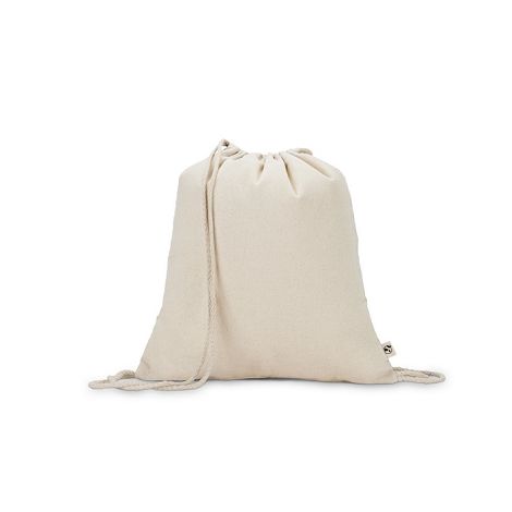 Sac à dos 100% coton recyclé (180 g/m²)