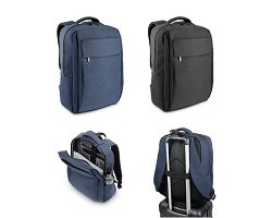 Sac à dos pour ordinateur portable entièrement rembourré en polye