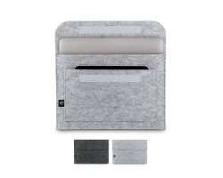 Sacoche pour ordinateur portable en feutrine recyclée (100% rPET)