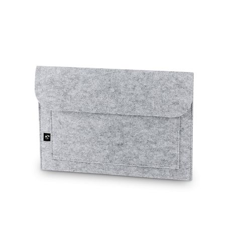 Sacoche pour ordinateur portable en feutrine recyclée (100% rPET)