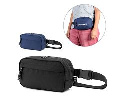 Sac type "banane" en polyester recyclé 600D et doublure en polyes