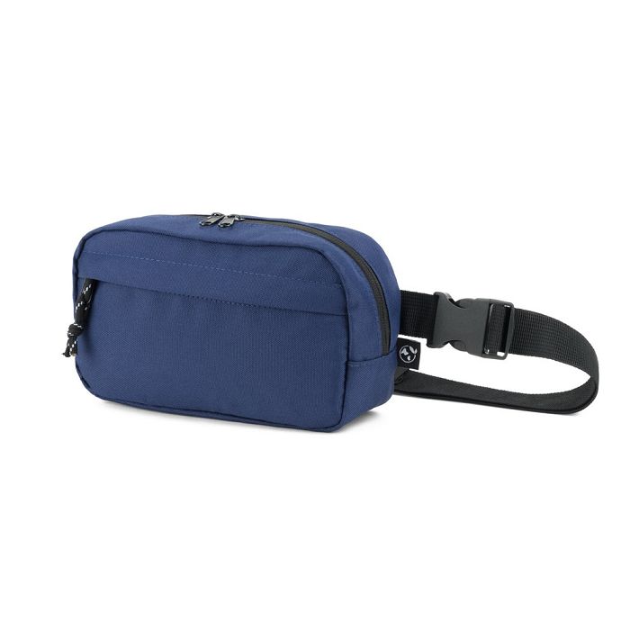  Sac type "banane" en polyester recyclé 600D et doublure en polyes