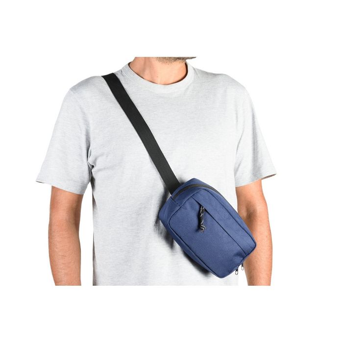  Sac type "banane" en polyester recyclé 600D et doublure en polyes
