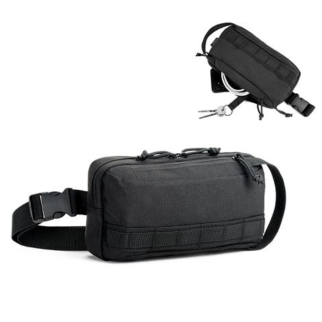  Sac banane en polyester recyclé haute densité 600D et doublure en