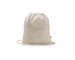 Sac à dos en coton recyclé (70%) et polyester (30% rPET) (150 g/m