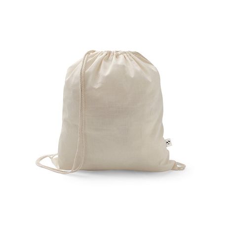 Sac à dos en coton recyclé (70%) et polyester (30% rPET) (150 g/m