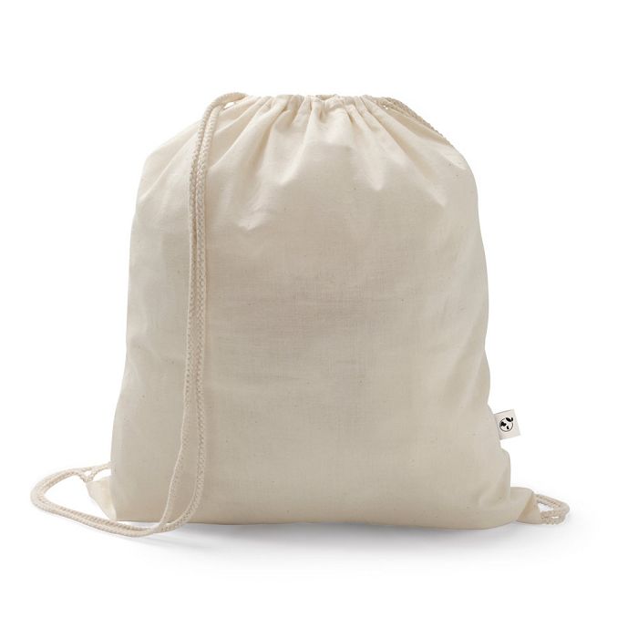  Sac à dos en coton recyclé (70%) et polyester (30% rPET) (150 g/m