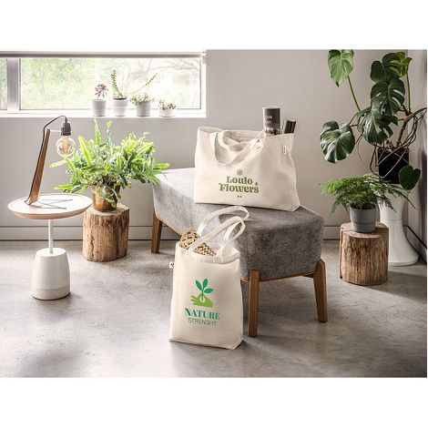 Sac en coton recyclé (70%) et polyester (30% rPET) (280 g/m²)