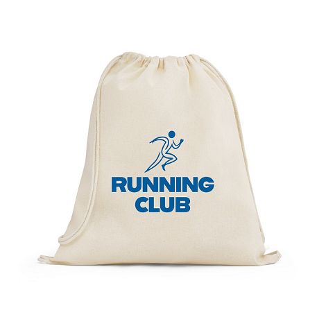 Sac à dos 100% coton (140 g/m²)