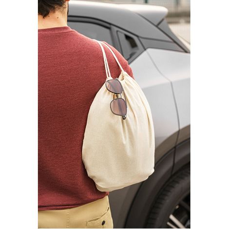 Sac à dos 100% coton (140 g/m²)