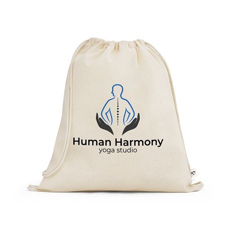  Sac à dos 100% coton biologique (140 g/m²)