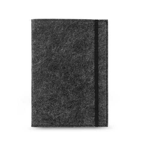  Bloc-notes A5 avec couverture en feutrine recycléee (100% rPET) e