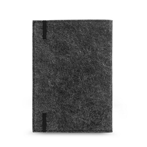  Bloc-notes A5 avec couverture en feutrine recycléee (100% rPET) e