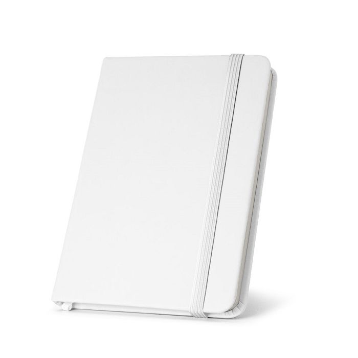  Cahier A5 à couverture rigide en PU (35% recyclé) avec pages lign