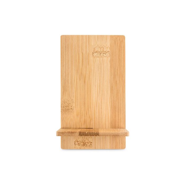  Support de téléphone portable en bambou, détachable en deux parti