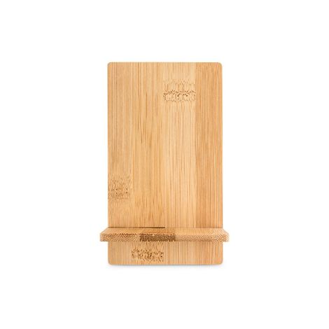  Support de téléphone portable en bambou, détachable en deux parti