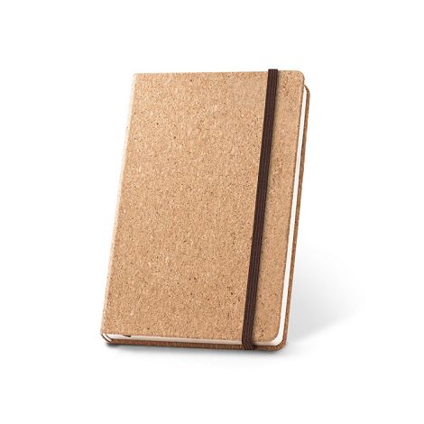 Carnet de notes A5 en liège avec pages blanches en matériau certi