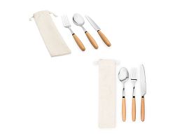 Set de 3 pièces en bois d'acacia