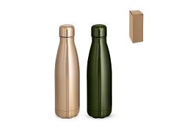 Gourde en acier inoxydable, finition métallique mate 510 ml