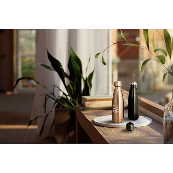  Gourde en acier inoxydable, finition métallique mate 510 ml