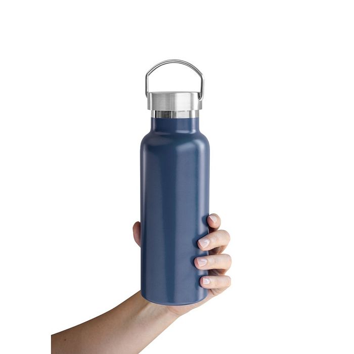  Bouteille en acier inoxydable (90 % recyclé) avec isolation sous 