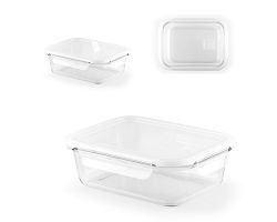 Boîte hermétique en verre borosilicaté 1000 mL