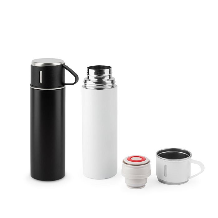  Bouteille en acier inoxydable à double paroi (90 % recyclé) avec 