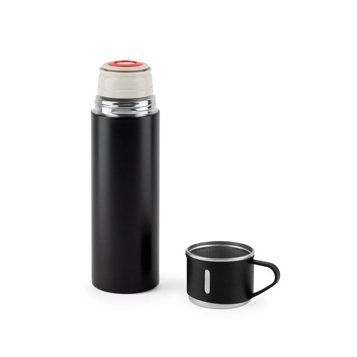  Bouteille en acier inoxydable à double paroi (90 % recyclé) avec 