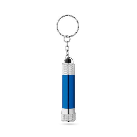  Porte-clés en aluminium (92 % recyclé) avec lampe de poche LED à 