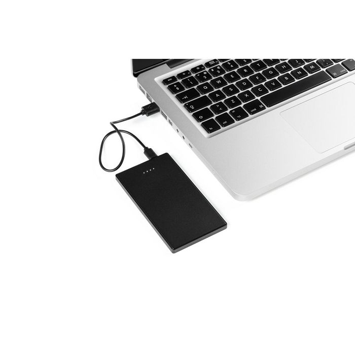  Banque d'alimentation mince en acier inoxydable de 5 000 mAh