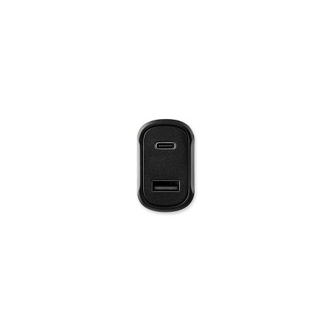 Adaptateur allume-cigare avec port USB-A 18W et USB-C 20W en 100%