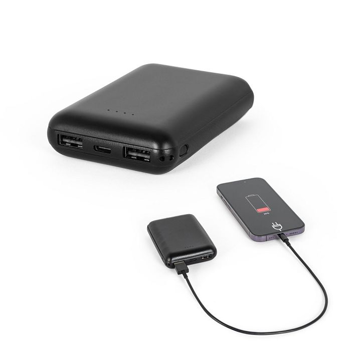  batterie nomade 8'000 mAh en ABS recyclé (100 % rABS)