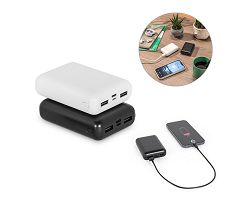 batterie nomade 10'000 mAh en ABS recyclé (100 % rABS)