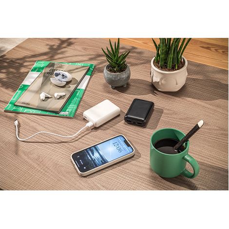  batterie nomade 10'000 mAh en ABS recyclé (100 % rABS)
