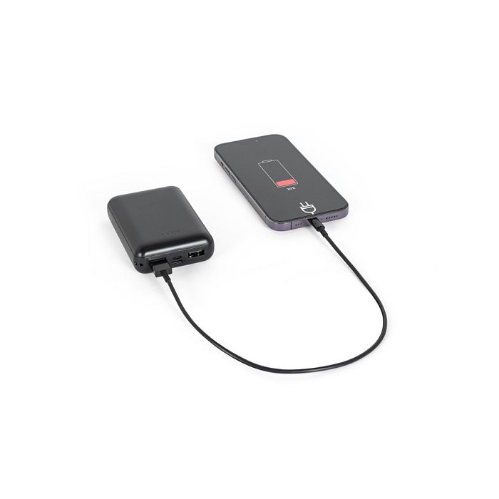  batterie nomade 10'000 mAh en ABS recyclé (100 % rABS)