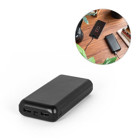 batterie nomade 20 000 mAh en ABS recyclé (100 % rABS)