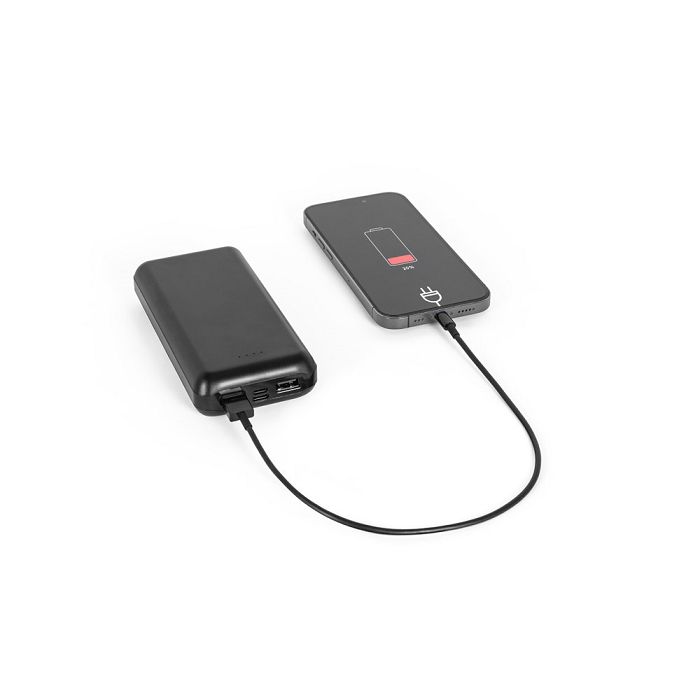  batterie nomade 20 000 mAh en ABS recyclé (100 % rABS)
