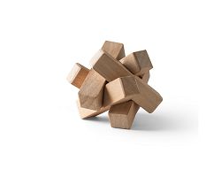 Puzzle en bambou
