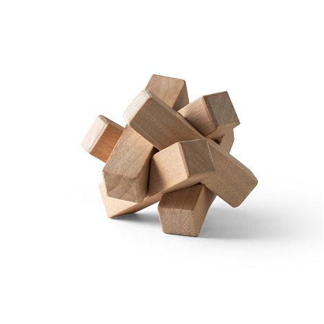 Puzzle en bambou