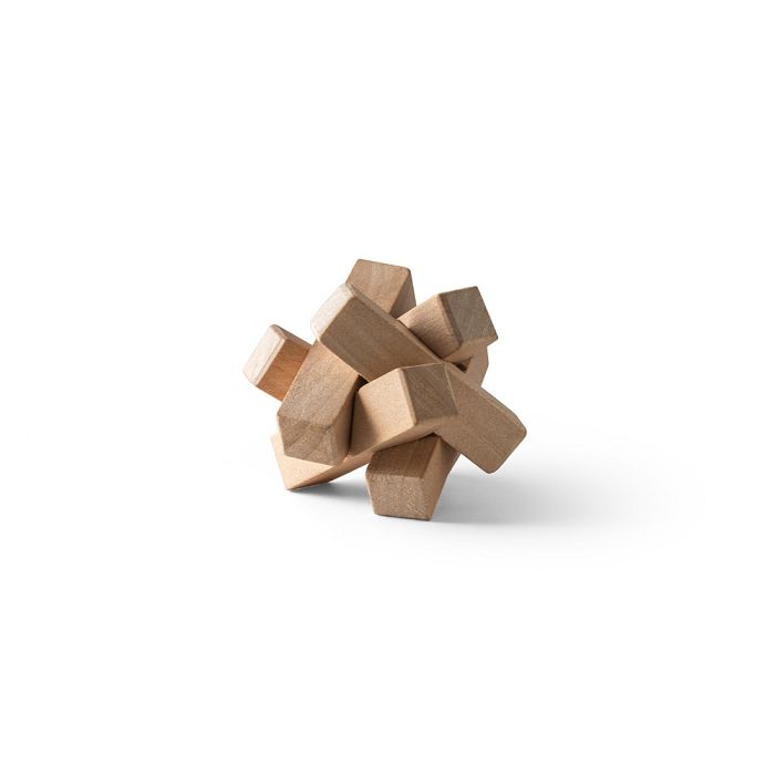  Puzzle en bambou